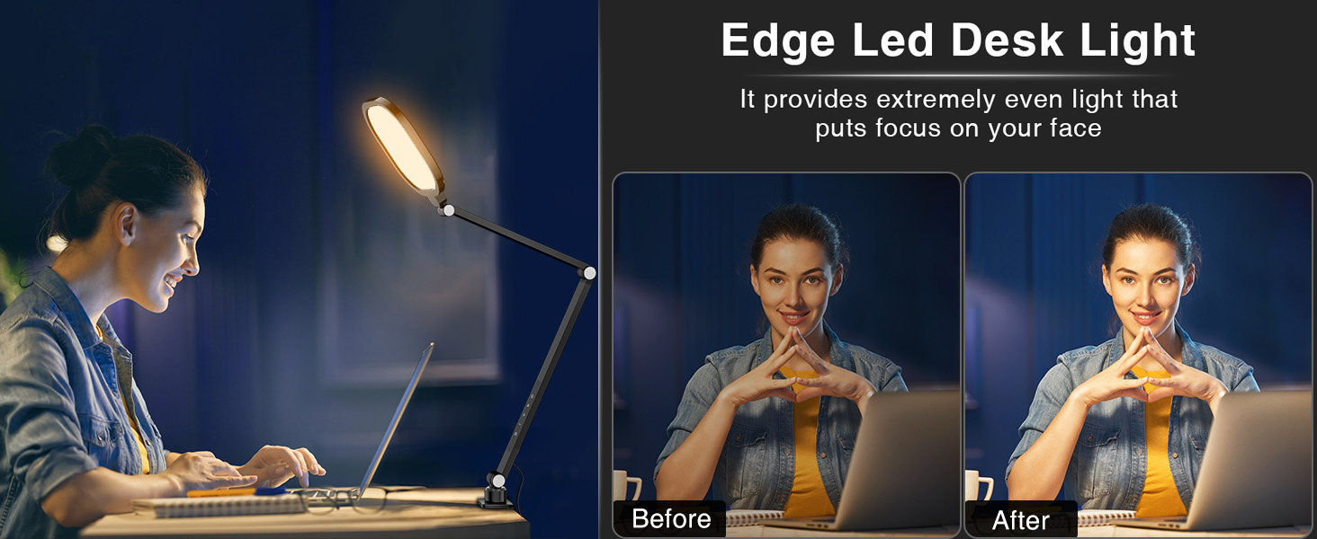 Edge LED Desk Light