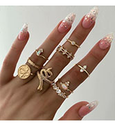 midi rings set