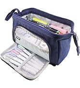 Teskyer Big Capacity Pencil Case, Extra Large Pencil Pouch, Easy to Carry Pencil Bag for Students...