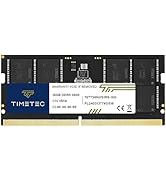 Timetec 16GB DDR5 5600MHz PC5-44800 Unbuffered Non-ECC 1.1V CL46 1Rx8 Single Rank 262Pin SODIMM L...