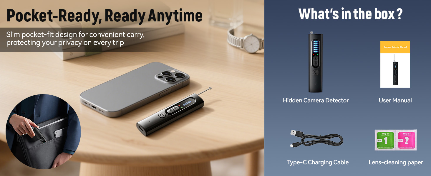 4in1 Hidden Camera Detectors