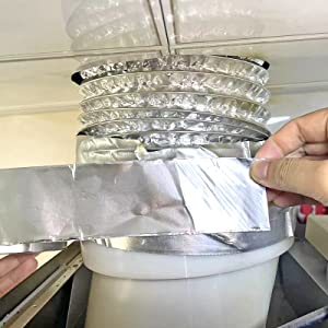 aluminum tape foil tape metal tape hvac for ductwork air conditioner sealing tape aluminum tape high