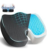 EcoNour Gel Seat Cushion for Pressure Relief | Cushion for Sciatica | Seat Cushions for Tailbone ...