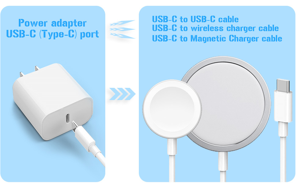 usb c block compatible usb c to usb c cable / wireless charger /magnetic charger