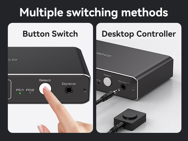 Multiple switching methods