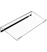 Egchi Small Computer Keyboard Stand, 11.8 x 5.1 Inch- Keyboard Tray for 78 Keys Keyboard, Acrylic...