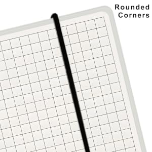 8.5x11 Notebok Graph Grid Paper Notebooks 160 Pages 120 GSM Thick Paper
