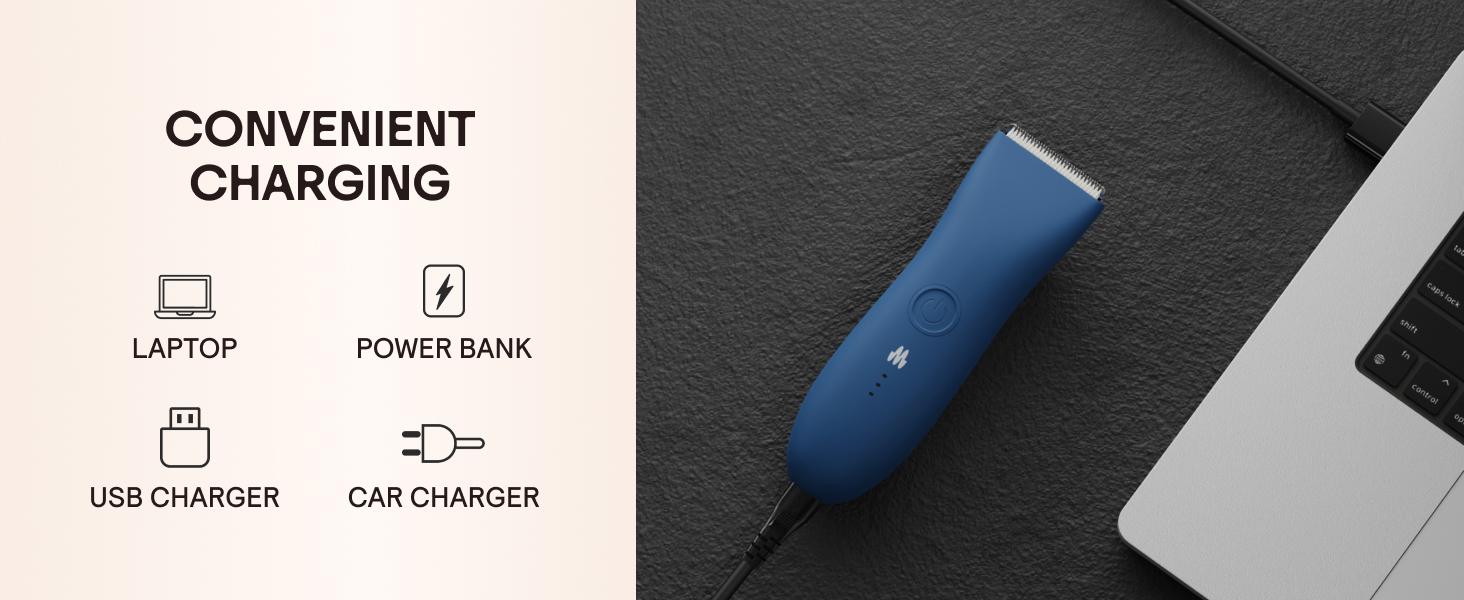 Convenient Charging - Laptop, Power bank, USB Charger, Car Charger