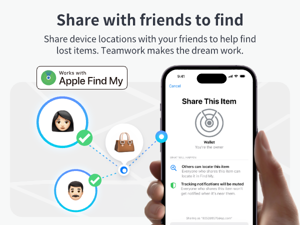 share with friends to find
