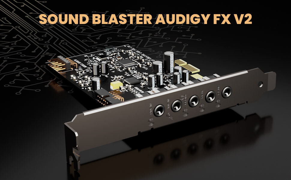 ENHANCE YOUR COMPUTER’S AUDIO WITH SOUND BLASTER AUDIGY FX V2