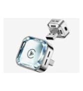 Sparkling Wireless CarPlay Adapter for iPhone & Android, One-Tap Switch | 2-in-1 Adapter, Fast Au...