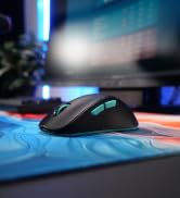 CHERRY XTRFY M64 Wireless | Ultra Light Ergonomic Gaming Mouse (M64, Black)