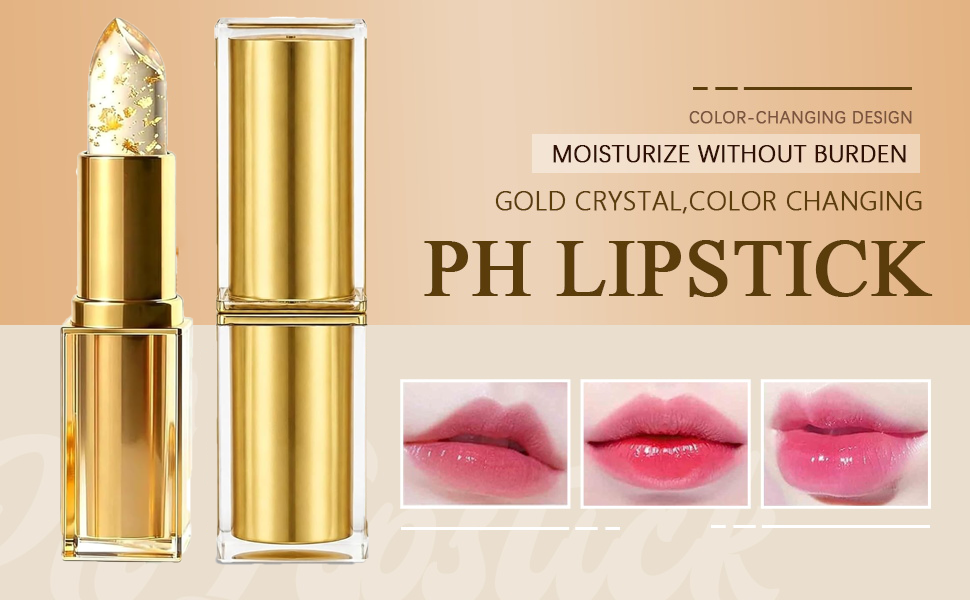 clear lipstick that changes color