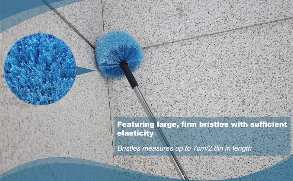 Twist-On Spider Web Brush for Outdoor & Indoor Web Cleaning