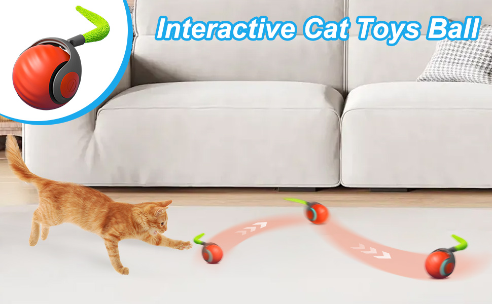 Interactive Cat Toy Ball