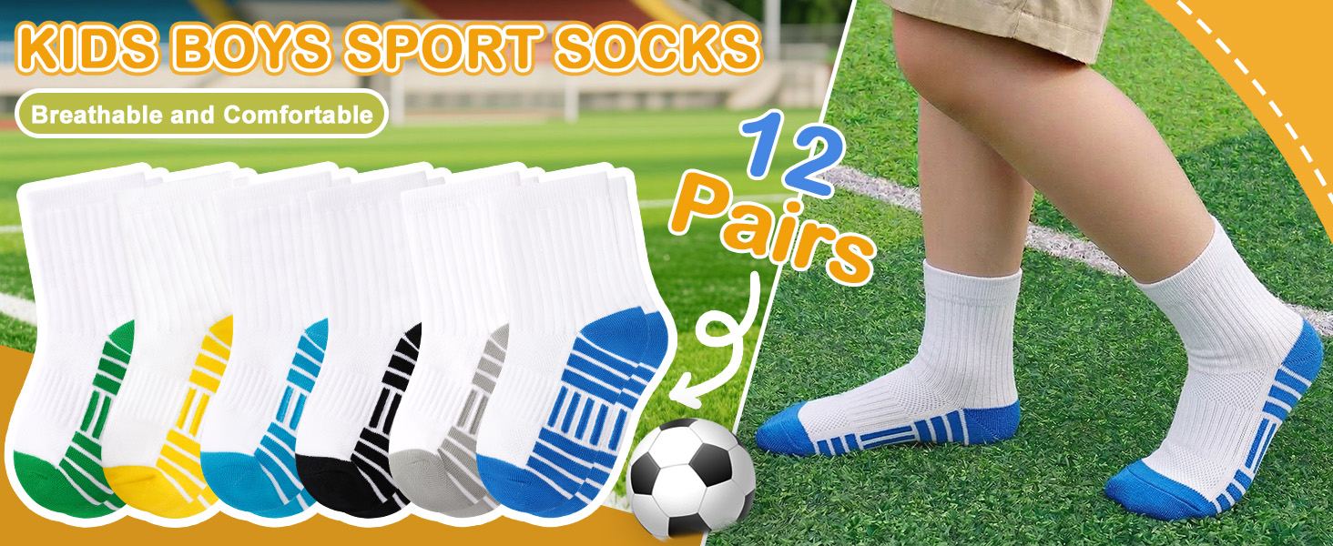 KIDS BOYS SPORT SOCKS
