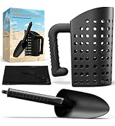 INCLY Sand Scoop & Shovel, Detecting Accessories for Kid & Adult Metal Detector, Sand Sifter Trea...