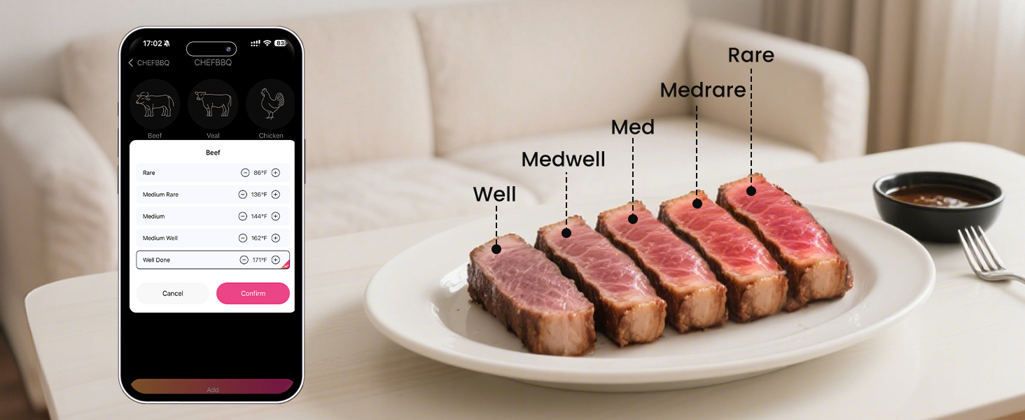 wireless meat thermometer