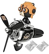 Bear Pilot Car Fresheners Vent Clip Cute Teddy New Car Scent Automotive Air Fresheners Cartoon Ai...