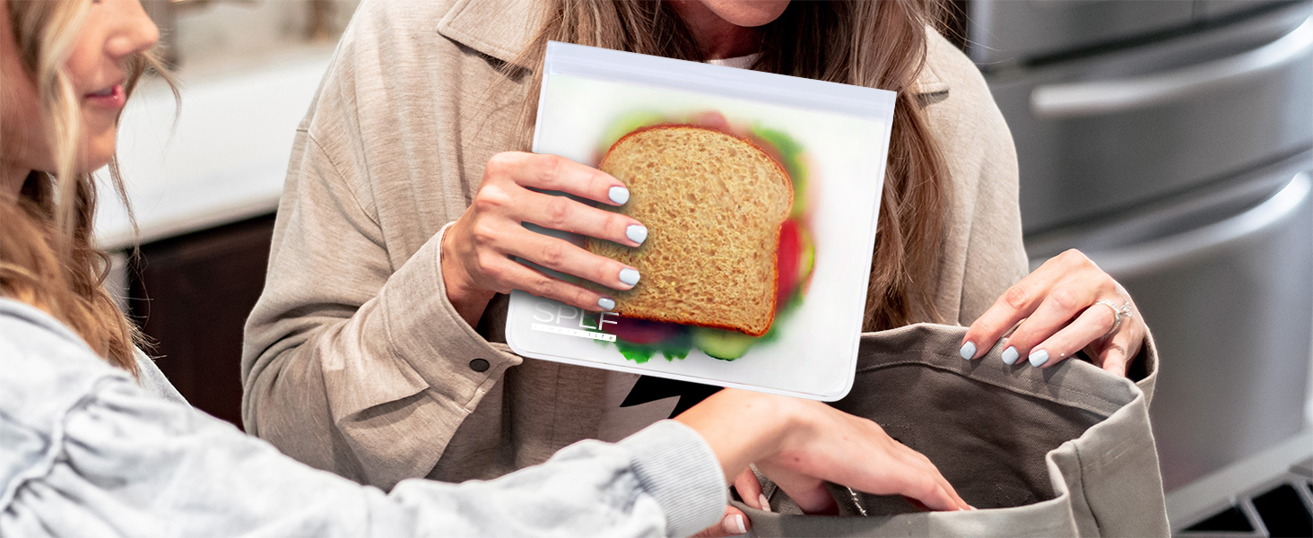 reusable bags for food