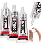 B-7000 Craft Glue for Jewelry Making, Multi-Function B-7000 Super Adhesive Glues Liquid Fusion Gl...