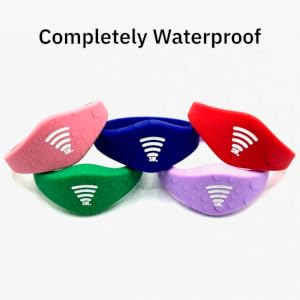 Waterproof Airtag bracelet for kids - durable and reliable GPS tracker for everyday adventures.