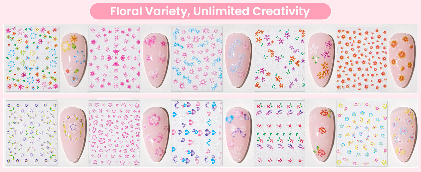 Beetles Nail Art Stickers