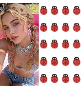 Mini Ladybug Small Hair Clips - Cute Tiny Ladybug Hair Barrettes for Girls, Strong Hold Mini Hair...