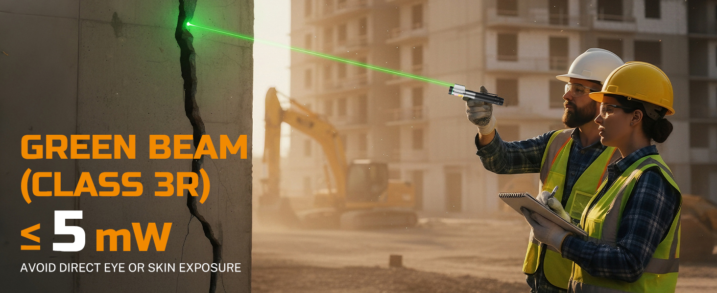 GREEN BEAM (CLASS 3R)