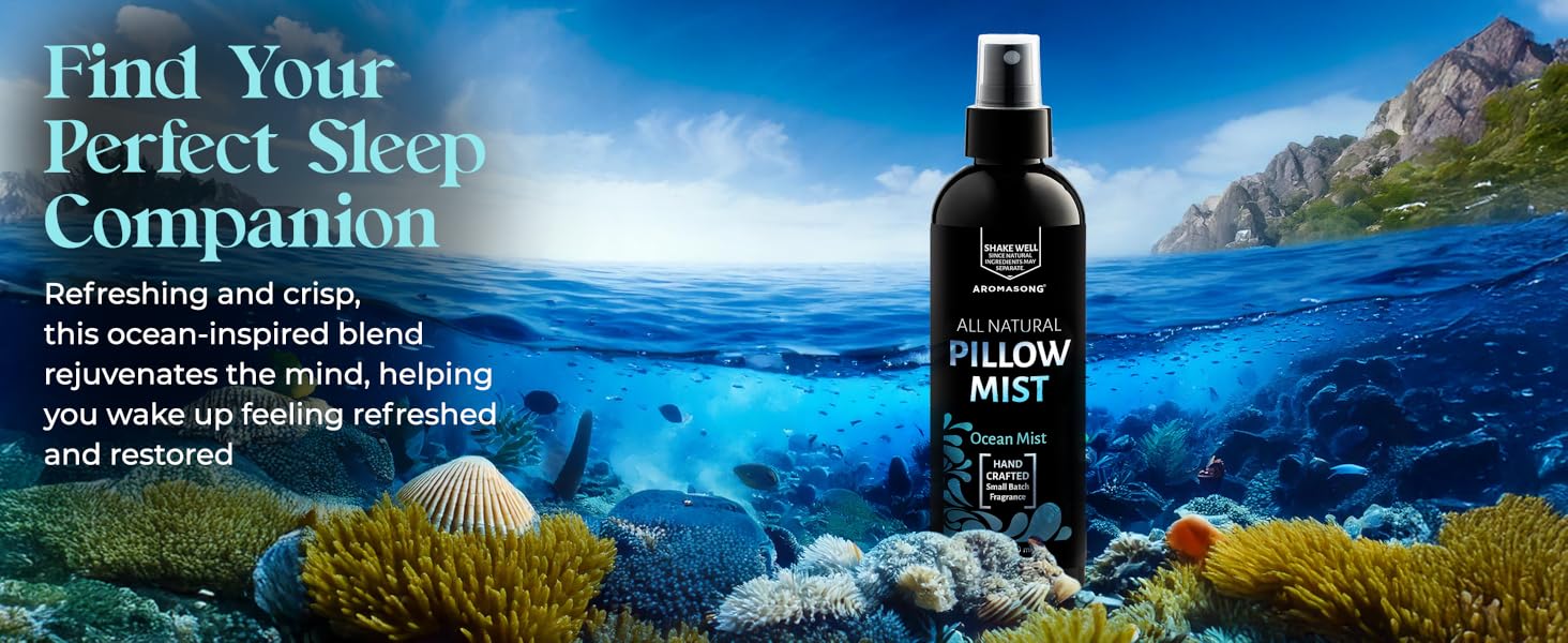 Blue Ocean mist rejuvenates and refreshes