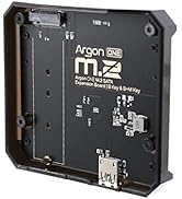 Argon ONE M.2 SATA Expansion Board for Raspberry Pi 4 | Supports B-Keys and B+M Keys | Only Compa...