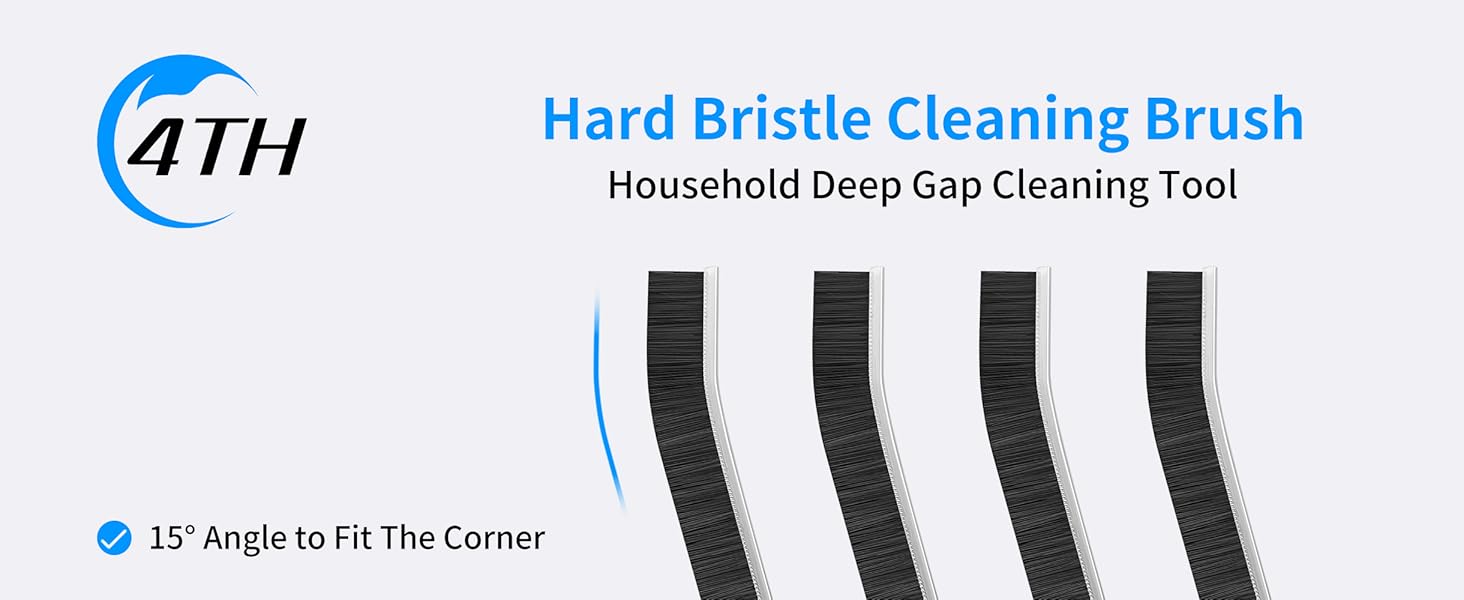 Hard Bristle Crevice Cleaning Brush