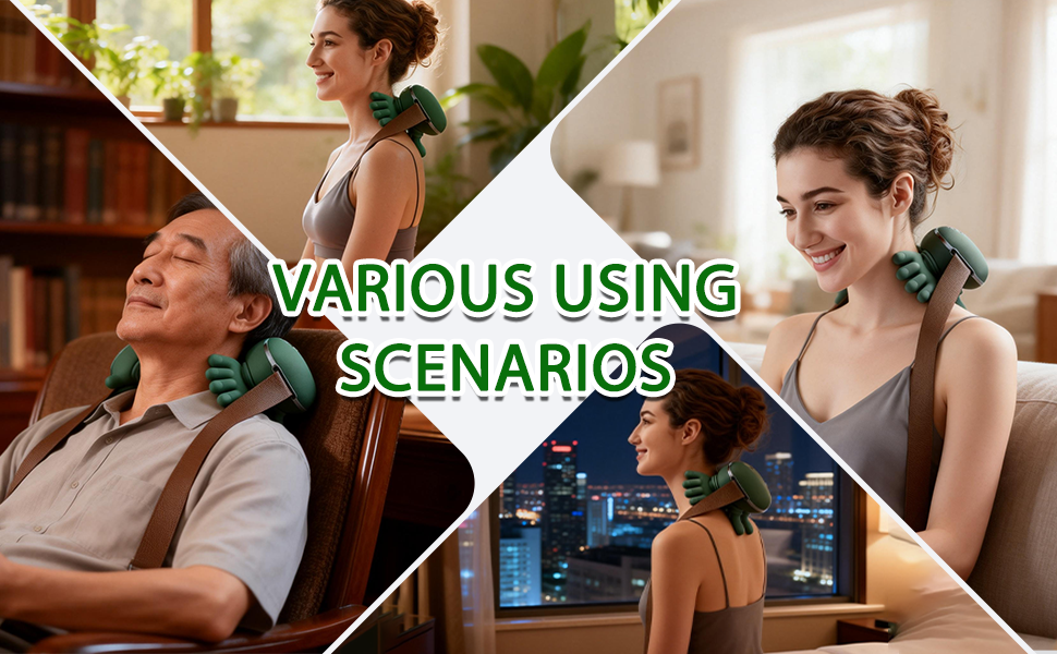 This all-in-one massager is your perfect partner for daily wellness.