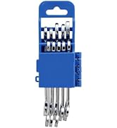JUSTHESE Mini Wrench Set, Small Combination Wrench Set, 10-Piece Midget Wrench, Lightweight,Metri...
