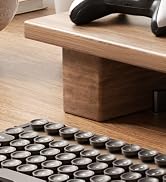 KTRIO Soft Vegan Leather Keyboard Wrist Rest, Slow Rebound Memory Foam Wrist Rest for Computer Ke...