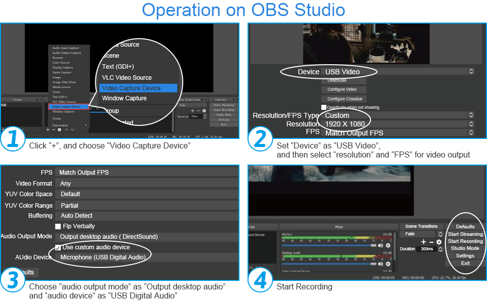 Capture Card for Streaming