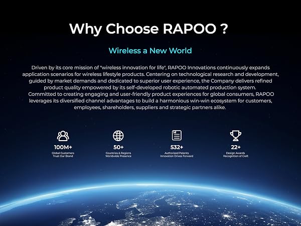 Rapoo MT760 Multi-Device Wireless Mouse