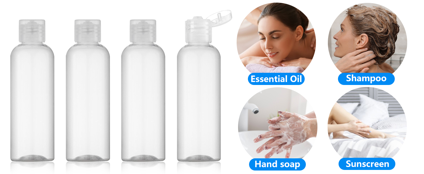 plastic travel bottles for toiletries
