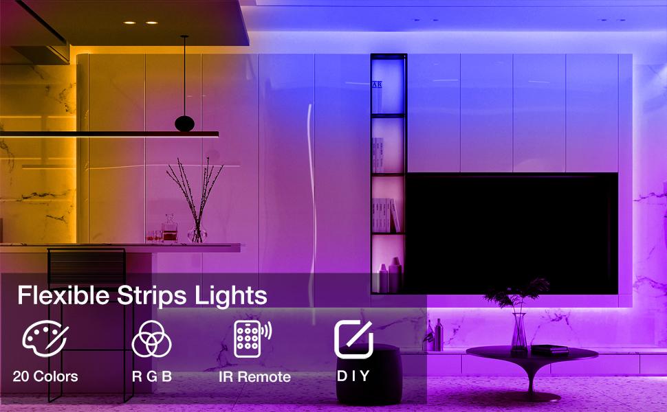 130 ft led strip lights