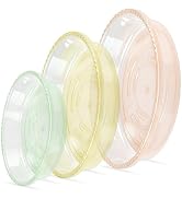 SupKing 9 Pack Plant Saucers (6inch /8inch /10inch) Multiple Color Plant Trays for Indoor Outdoor...