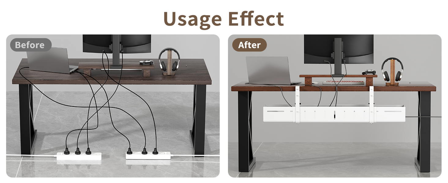 cord organizer for desk