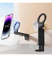 PROfezzion Magnetic Airplane Phone Holder for MagSafe, iPhone 16, 15, 14, 13, 12 & All Phones, Ha...