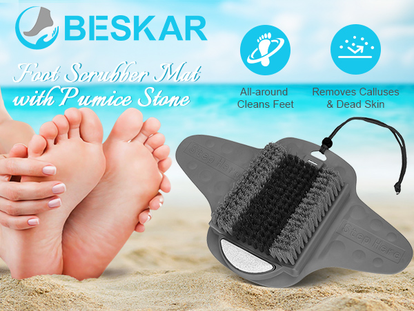 shower foot scrubber shower foot brush foot cleaner pumice stone for feet shower