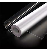 COSNIGHT Clear Contact Paper Peel and Stick for Book Cover Protector 17.7in x 5ft/Roll, Clear Sel...