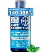 Concentrated Water flosser Rinse & Mouthwash | Add to Oral irrigator | Mint Flavor | When dillute...