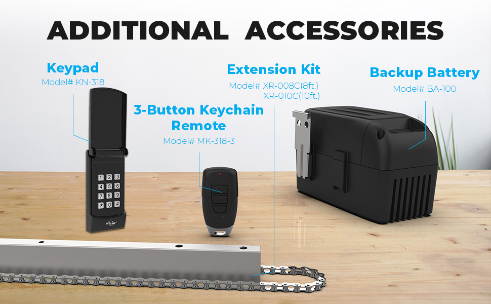 ADDITIONAL ACCESSORIES