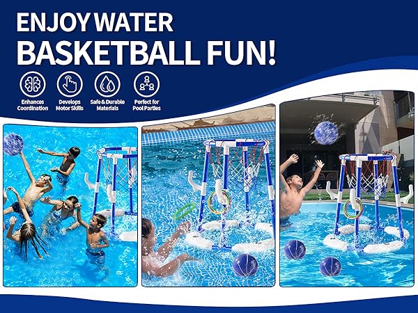 pool basketball hoop