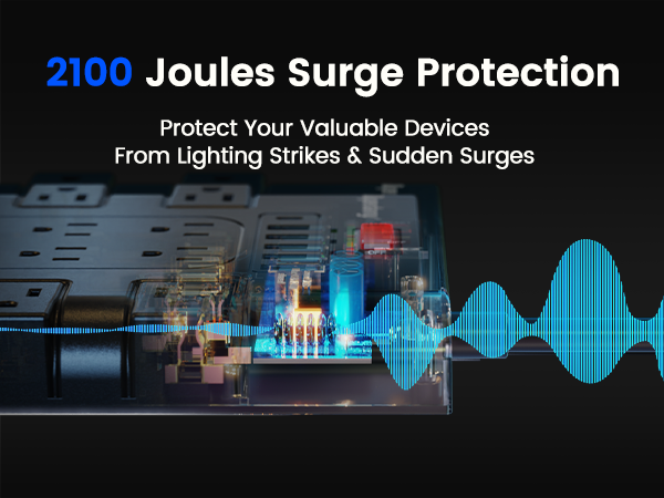 2100 JOULES SURGE PROTECTOR