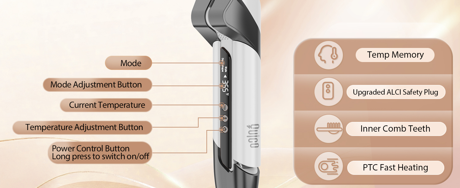 hair air straightener