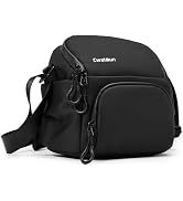 Cwatcun Waterproof Shoulder Camera Bag Small Compact Camera Bag, Digital Camera Crossbody Case, T...